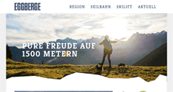 Desktop Screenshot of eggberge.ch